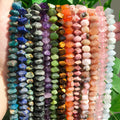 Wholesale Natural Irregular Gem Stone Beads 6*11mm Rhodonite Amethysts Citrines Rose Quartz for Jewelry Making