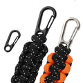 Metal Alloy Matt Black Mini Snap Hook Carabiner Keychain 30mm in Stocks