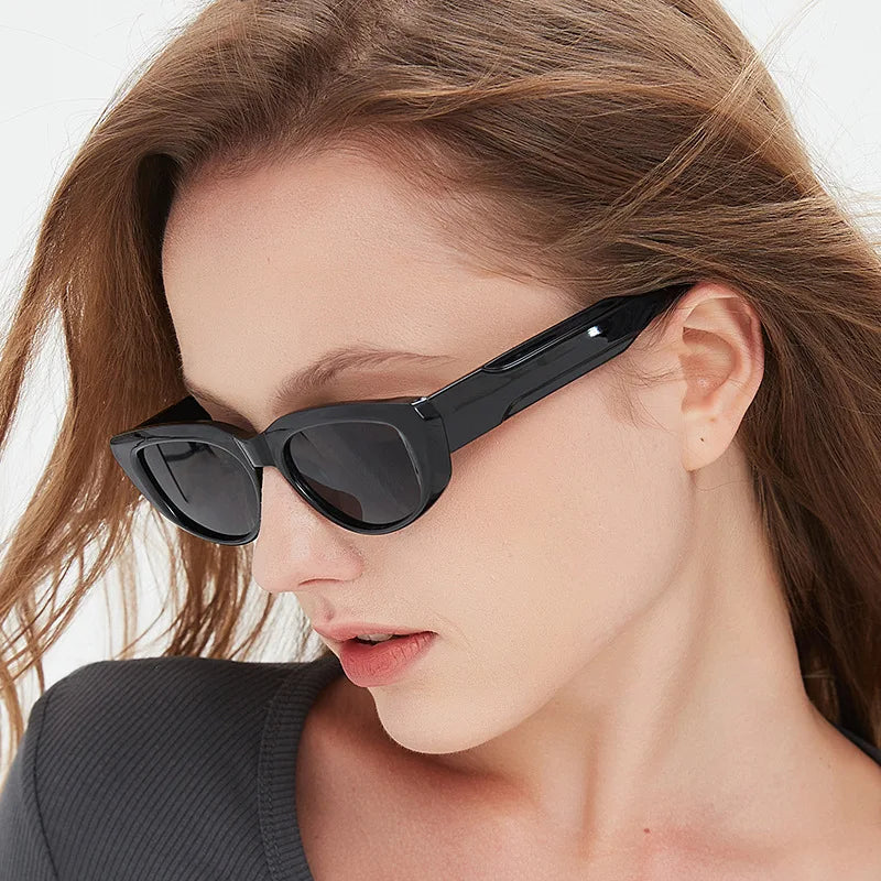 New Arrival Fashion Mens Sunglasses Black Hip Hop Trending Ladies Black Sunglasses for Ladies