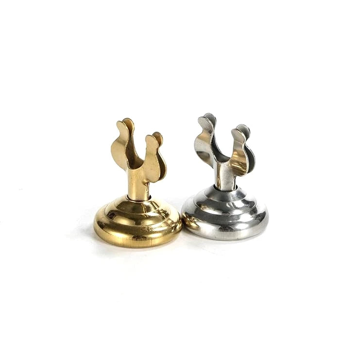 Good Service Harp Clip Place Card/Table Number Holder Gold Metal  Silver Card Clip Broad Clip Menu Holder Sign Stand Round Base