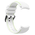 Forwelleny 20mm Silicone Rubber Line Sport Smart Samsung Galaxy Watch 4 5 Classic Pro 40mm Band Straps for Samsung
