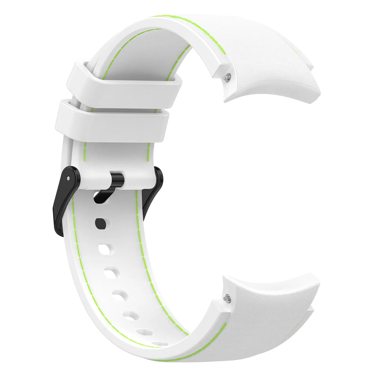 Forwelleny 20mm Silicone Rubber Line Sport Smart Samsung Galaxy Watch 4 5 Classic Pro 40mm Band Straps for Samsung