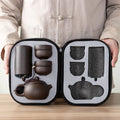 Purple Clay Pot Purple Clay Tea Canister Travel Cup Tea Set With Travel Bag