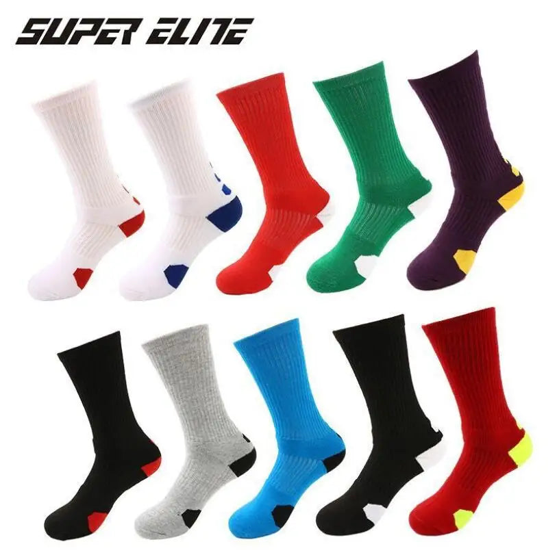 OEM No Minimum Order Custom Own Brand Athletics Basketball Elite Sports Socks