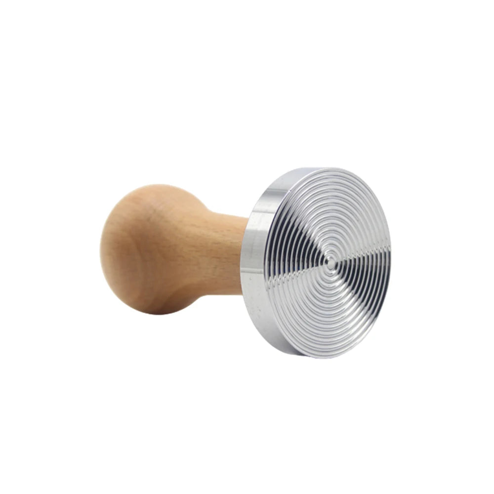 1PCS FBA AM Store Cafe Tamper 58MM Wood DeLonghi Tamping Station Knock Box Coffee Grinder Martillo Percutor E61 Espresso