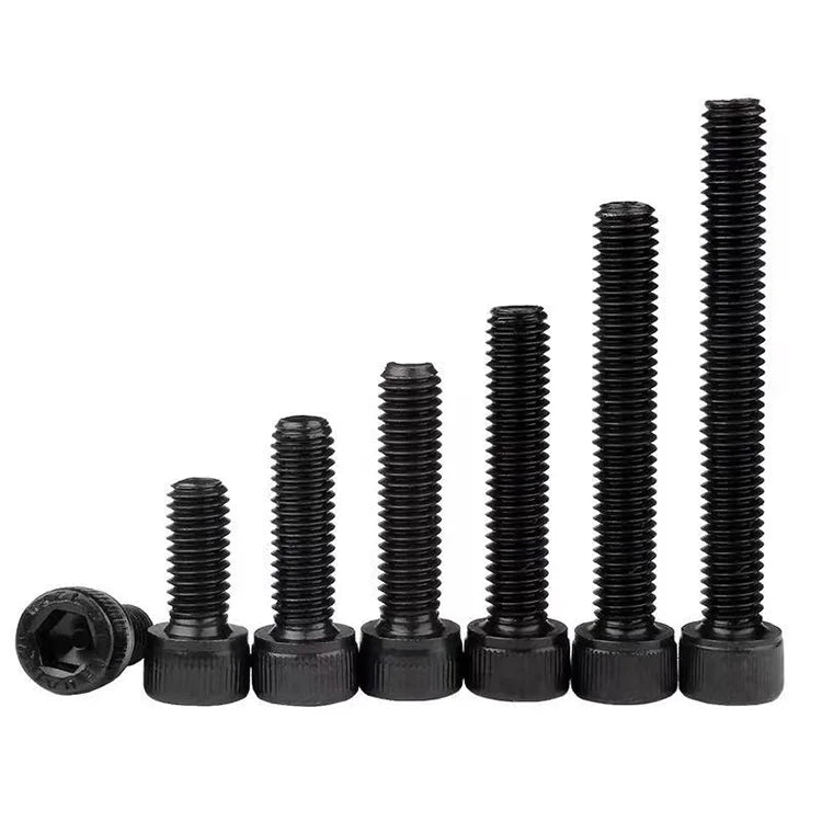 Cup Head Hexagon Socket Screw DIN912 M8 -M14 Bolts and Nut Black Hexagon Socket Screw