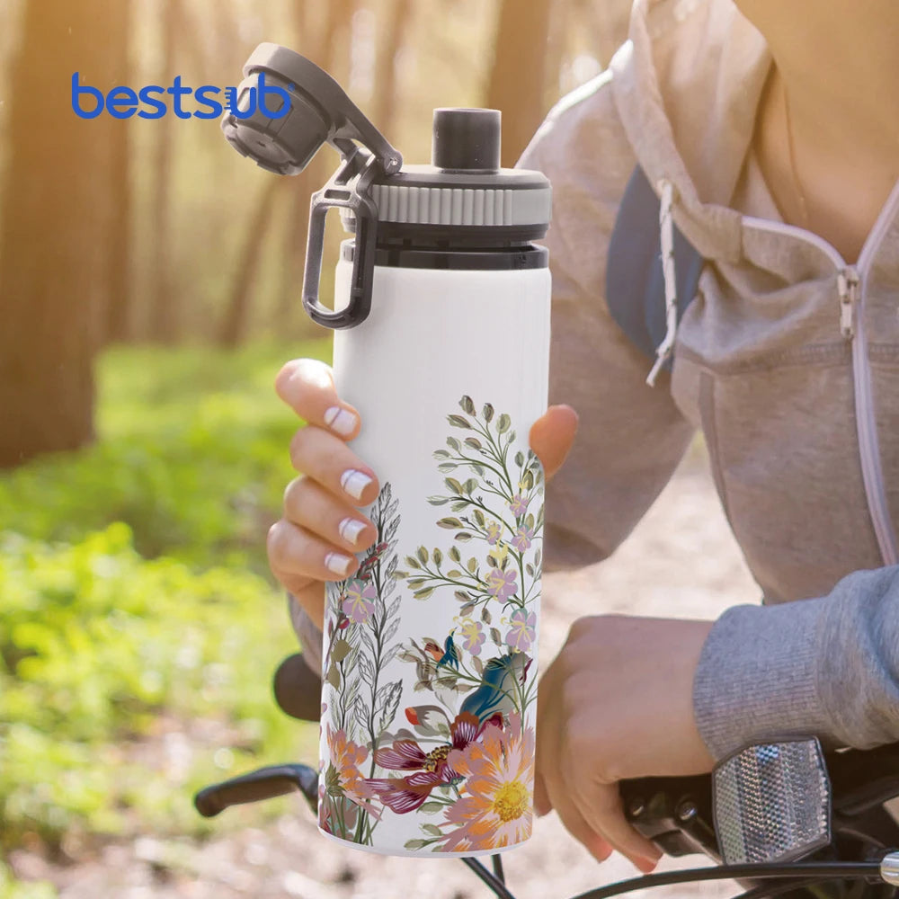For 28oz 850ml Traditional Eco-Friendly Sublimation Blanks Vacuum Insulated Water Bottle Custom Logo Sublimation Travel Mug