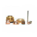 YGX200 Copper Plasma Cutting Torch Consumable Includes Electrode YGX200202 Nozzle YGX200203 Shield YGX200204 Retaining Cap MegaBDM