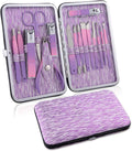 Professional 16pcs Manicure Set Stainless Steel Nail Clippers Kit Pedicure Care Tools Travel-friendly Grooming Kit MegaBDM