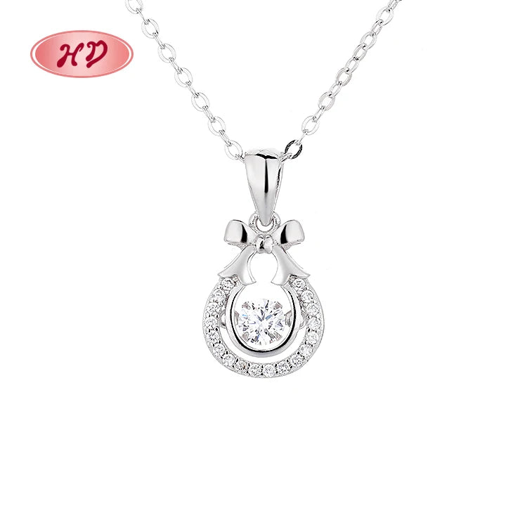 Silver Designer Minimalist Necklace for Women Gorgeous Zodiac Symbol S925 Silver Necklace Adorned With Shimmering Wholesale