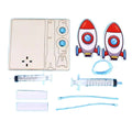 2026 New Wooden Diy Rocket Launcher Steam Scientific Experiment Material Kits Kids Educational Toys Pre-school Education