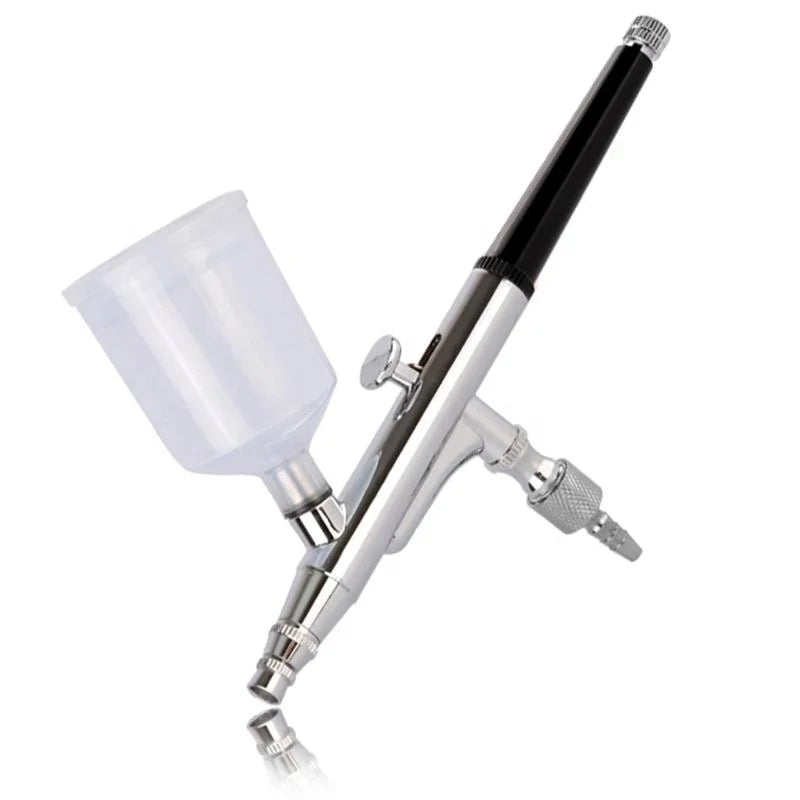 BT-131 Eco-Friendly Copper Cake Decorating Airbrush Kit with Dual Action Gravity Feed for Elegant Cake Designs