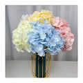 5-Head French Hydrangea Artificial Home Decorative Flowers for Christmas Graduation Valentine's Day Mother's Day Celebrations