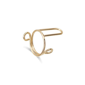 2025 New Arrival Fashion Nail Art Rings Detachable Nail Ring Metal Ring