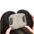 100% Human Hair 2x3 2x6 3x5 5x6 Hair Extension Topper Human Hair Toupee New Design Wholesale Silk Topper Straight