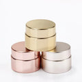 Plastic Cream Cosmetics Jar Hot Selling 5g UV Coating Gold/silver Cosmetic Packaging PET Cosmetic Container LM Skin Care Jars