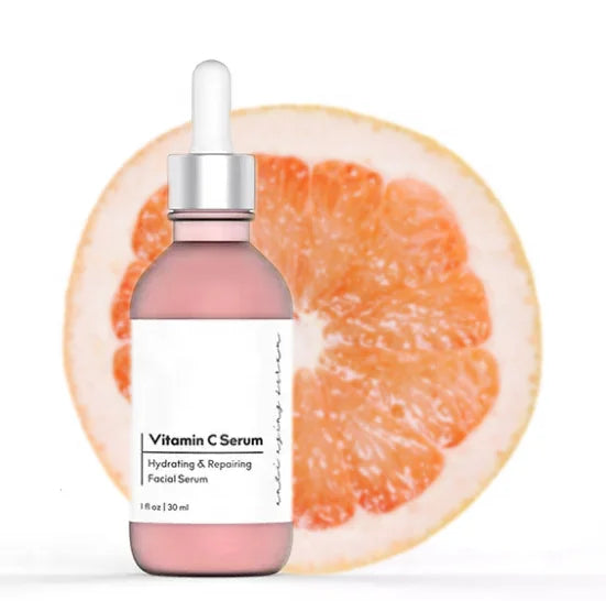 Wholesale Pink Private Label 100% Pure Hyaluronic Acid Glycerin Liquid Face Serum Natural Organic Whitening Anti-Aging Vitamin C