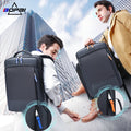 Bopai Nylon Large Expandable Usb Charging Computer Office Men Anti Theft Multifunction 15.6 Inch Laptop Travel Business Backpack