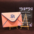 Hot Sale Transparent Acrylic Wedding Invitation Card Matching Envelope Color Printing Bronzing Crafts Customized Invitation Card