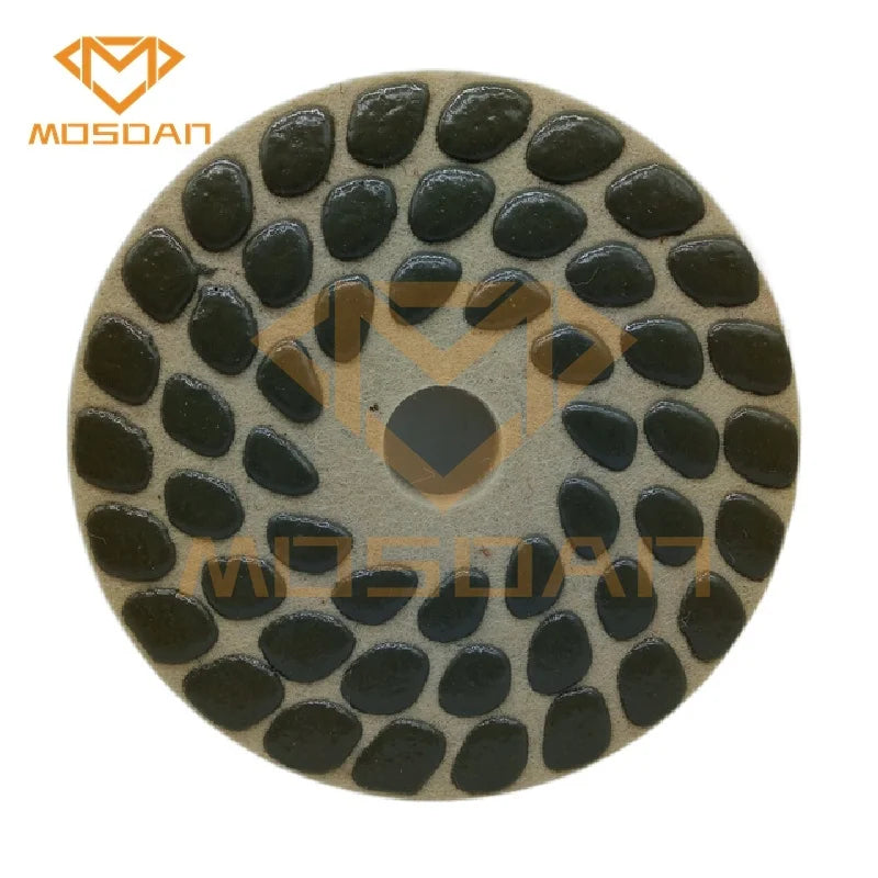 9 Inch Cyclone Wool Base Soft Concrete Floor Diamond Polishing Pads