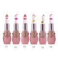 Flower Herbal Jelly Lip Balm Beauty Lips Makeup Waterproof Female 6 Pcs/set 4g GMP Certified Stick Form Regular Size Temperature