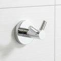 Hot Selling Modern Design Stainless Steel 304 Anti-Corrosion Double Coat Hooks Wall Mounted for Hotel and Bathroom Use