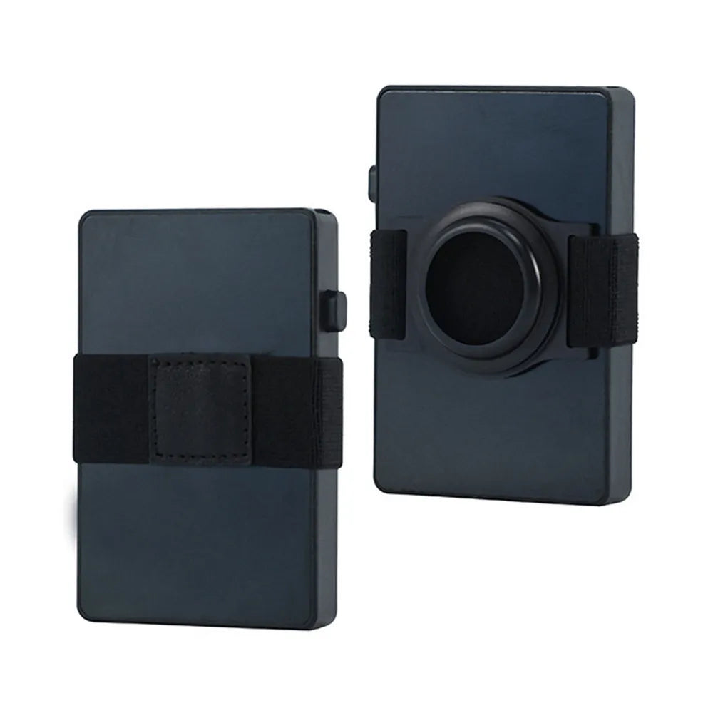 Wholesale Business Slim Gifts Men Wallet for airtag Aluminum RFID Blocking Metal Card Holder Wallet