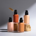 Sunscreen SPF 30+ Long Lasting Waterproof Liquid Foundation Private Label Makeup Vegan Natural Liquid Foundation