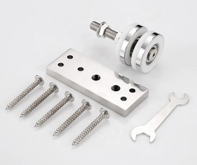 Hot Selling Modern Steel Multi-Angle Sliding Door Roller Professional Hardware Tools Rust-Proof Low Noise