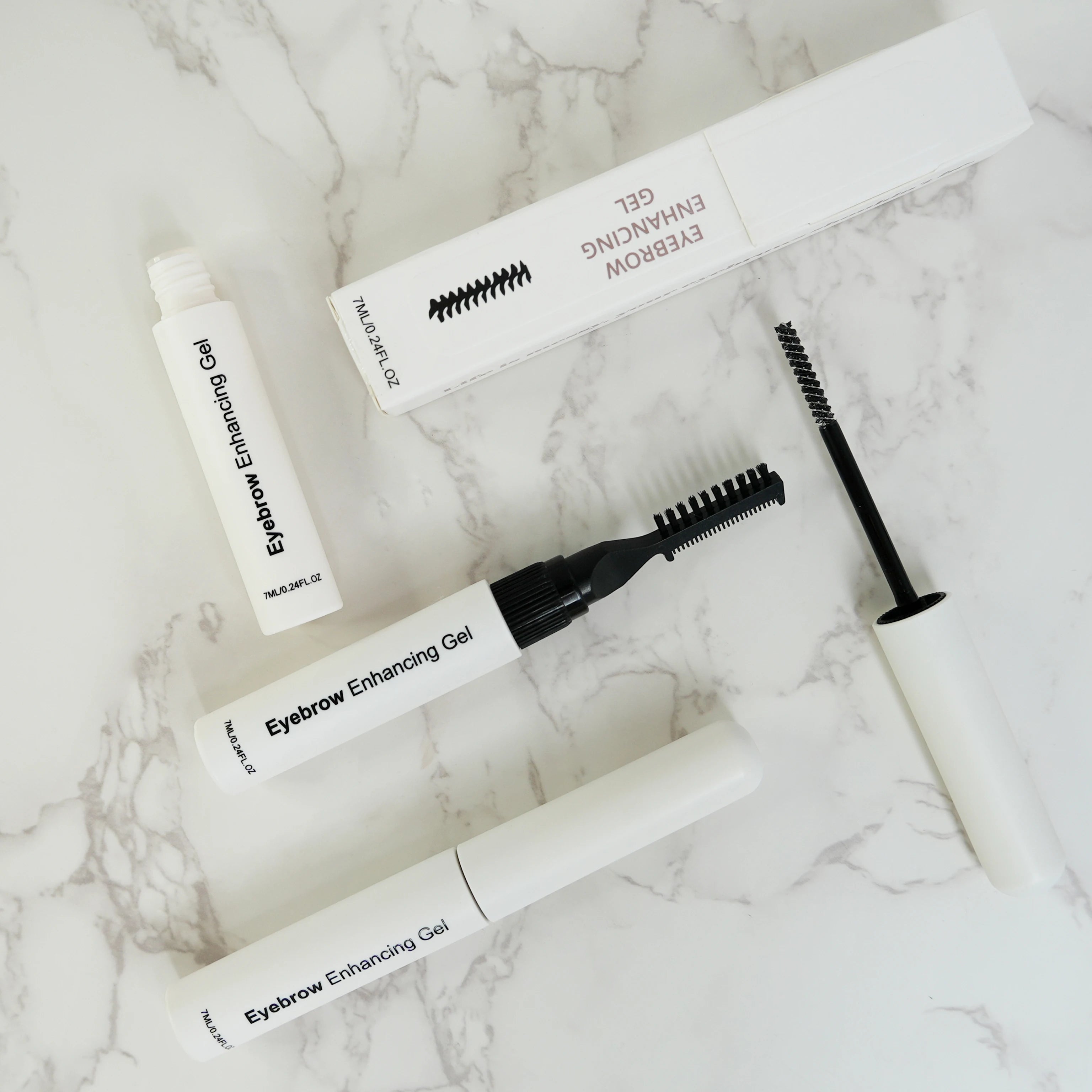 Private Label Waterproof Eye Brow Gel Long Lasting Strong Hold Laminating Brow Styling Gel Clear Eyebrow Enhancer Gel