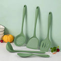 MANJIA Factory Wholesale Green Silicone Spatula Avocado Silicone Spatula Set Top Selling Cheap