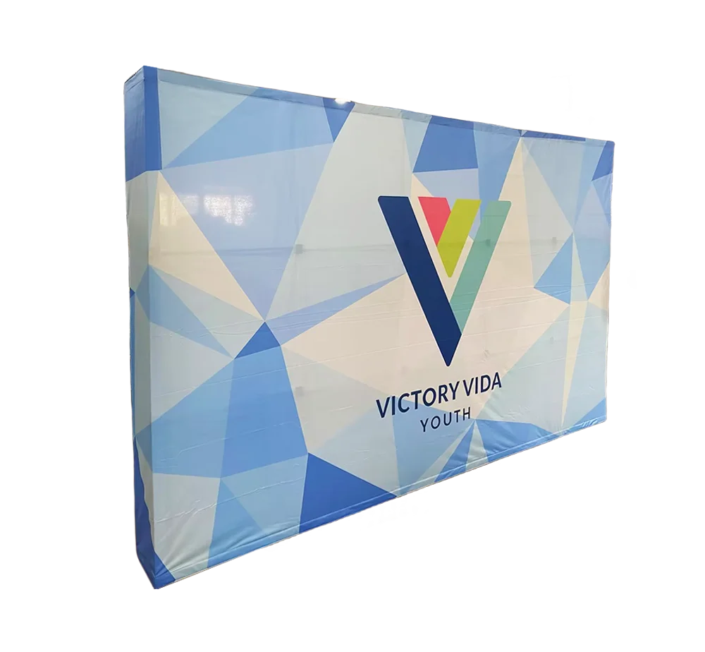 Fabric Pop up Stand Exhibition Wall Display Trade Show Banner Backdrop Stand