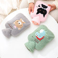 Reusable Water-filling Microwaveable Leak Proof Thermal Rubber PVC Silicone Hot Water Bottle Warmer Hot Cold Water Bottles