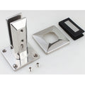 316 2205 Modern Stainless Steel Stair Balcony Deck Handrail Swimming Pool Fencing Balustrade Frameless Glass Clamp Standoff
