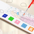 Printing Custom Stickers  Children Hard Customized Brochure Decorative Booklet Animal Coloring Book