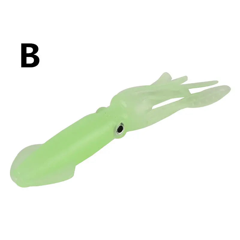 Artificial Bait Luminous Plastic Squid Lure Soft Shad Lure Squid Soft Fishing Lure