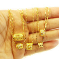 Cheap Wholesale Fashion Necklaces for Women Pendants for Beaded Necklaces Electroplated Gold Color