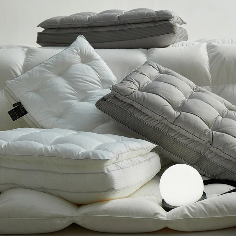 Senseless Technology Healthy Sleep Soft Texture Pillow Cushion Protection Durable Synthetic Pillows Soft and Skin Friendly