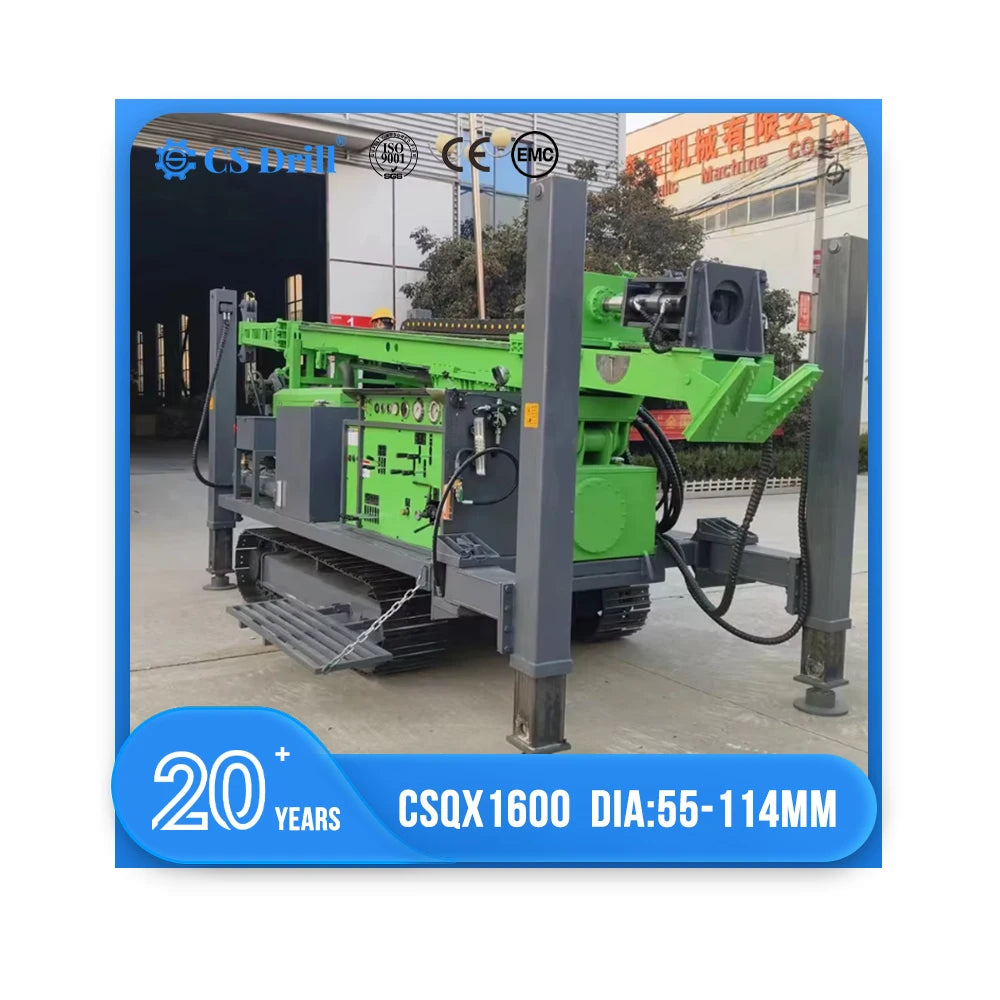 Factory Price High Productivity Max 1600m  Mineral Exploration Core Drilling Rig Mining Machine