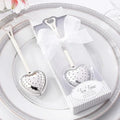 Hearts Shape Tea Infuser Spoon Wedding Gifts for Guests Souvenirs Stainless Steel Tea Filter Party Gifts for Guests
