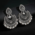 Women Silver Bells Indian Earrings Jewelry Ear Rings for Girls Fashion Vintage Earring Dangling Gift Kolczyki