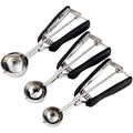 Melon Scoop DIY Fruit Platter Ball Spoon Tool Fruit Scoop Stainless Steel Cookie Dough Dessert Watermelon Ice Cream Scooper