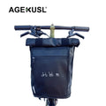 AGEKUSL Waterproof Bike Front Carrier Folding Bicycle Backpack Basket for Brompton Royale Pikes Bike Front Bags