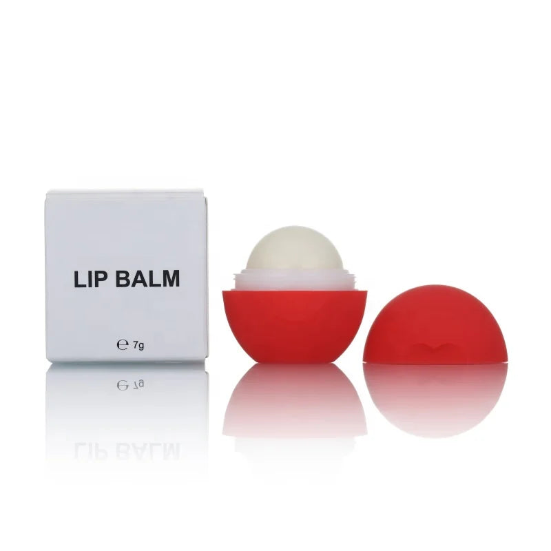 New Arrivals Christmas Round Container SPF Lip Balm Private Label