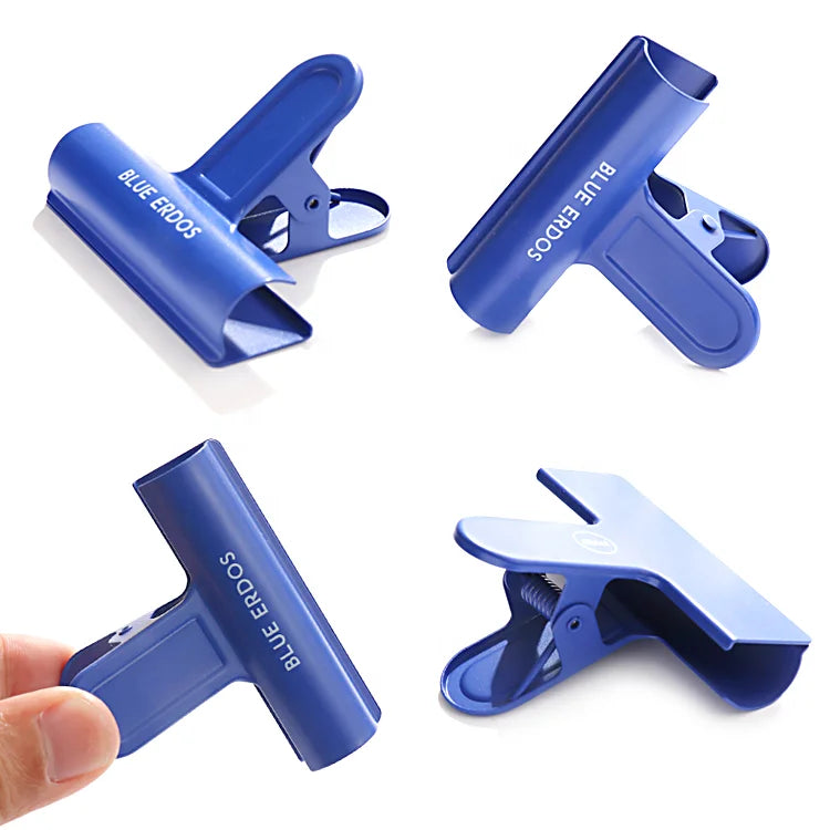 Creative Office Stationery Silver Bulldog Metal Round Binder Clip Customized Size Logo ROHS Certified for Paper Account Storage