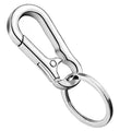 Wholesale Spring Snap Key Chain Metal Key Holder Carabiner Clip with Key Ring