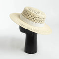 2024 Spring Summer New Arrival Hand Weave Hollow Out Pattern Fashion Women Paper Straw Boater Hat Boho Bohemian Beach Sun Hat
