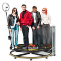 MWE Chacktok 360 Photo Booth 100cm Ready to Deliver Quickly Machine Supports Mobile Phone and iPad 3-4 People Remote Control