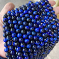 AAAAAAA Natural Blue tiger Eye Beads Colorful tigers Eye Bead Beads for Bracelet Making
