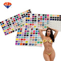 180 Gsm Nylon Spandex 4-Way Stretch Interlock Herringbone Fabric 76% Nylon 24% Spandex Stain Resistant Plain Swimwear Fabric